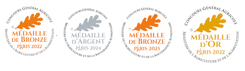 médailles miels bio provence