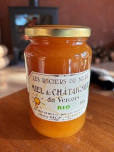 pot de miel bio de châtaigner