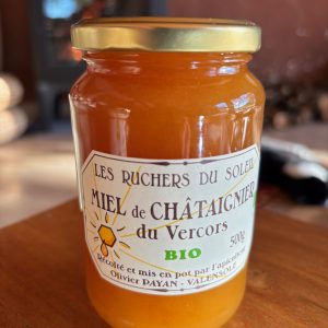 pot de miel bio de châtaigner